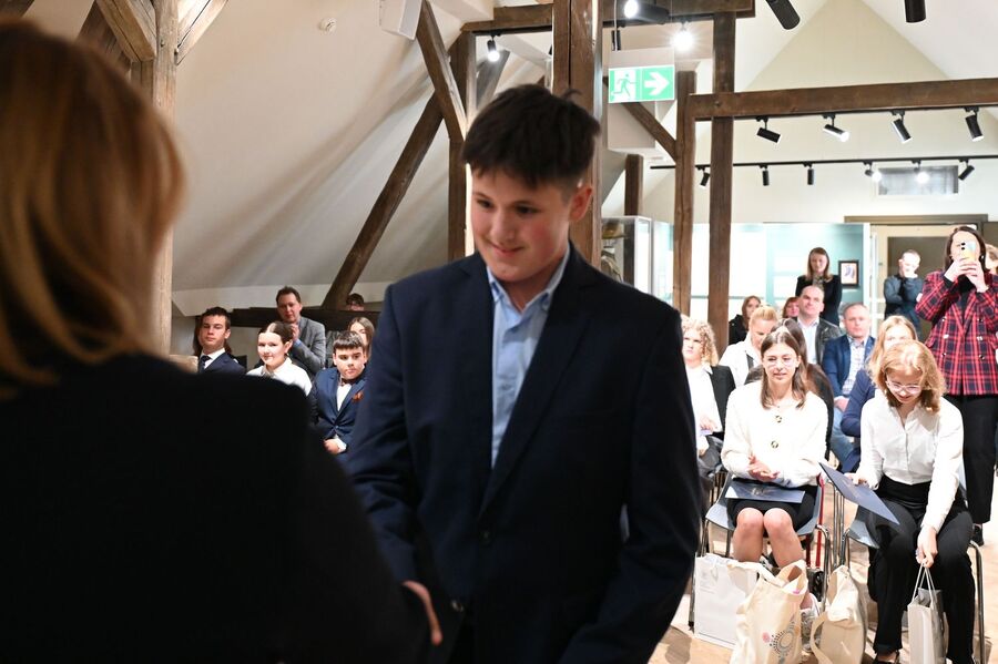 Gala finałowa konkursu „Na szlaku Polski Podziemnej...”. Fot. Janusz Ślęzak (IPN)