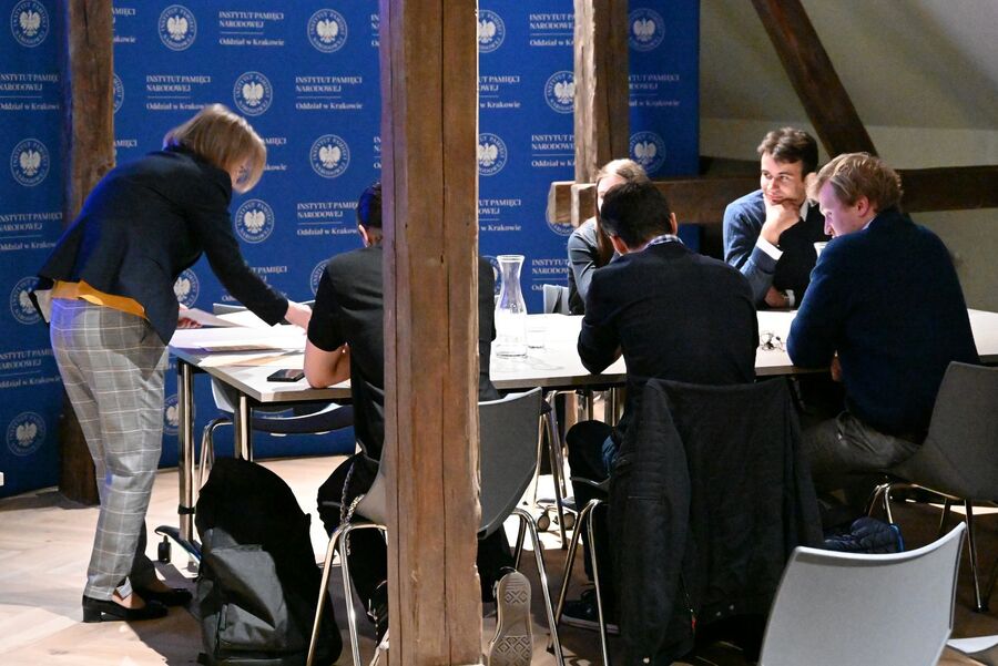 Ostatnie z cyklu seminariów dla studentów historii. Fot. Janusz Ślęzak (IPN)