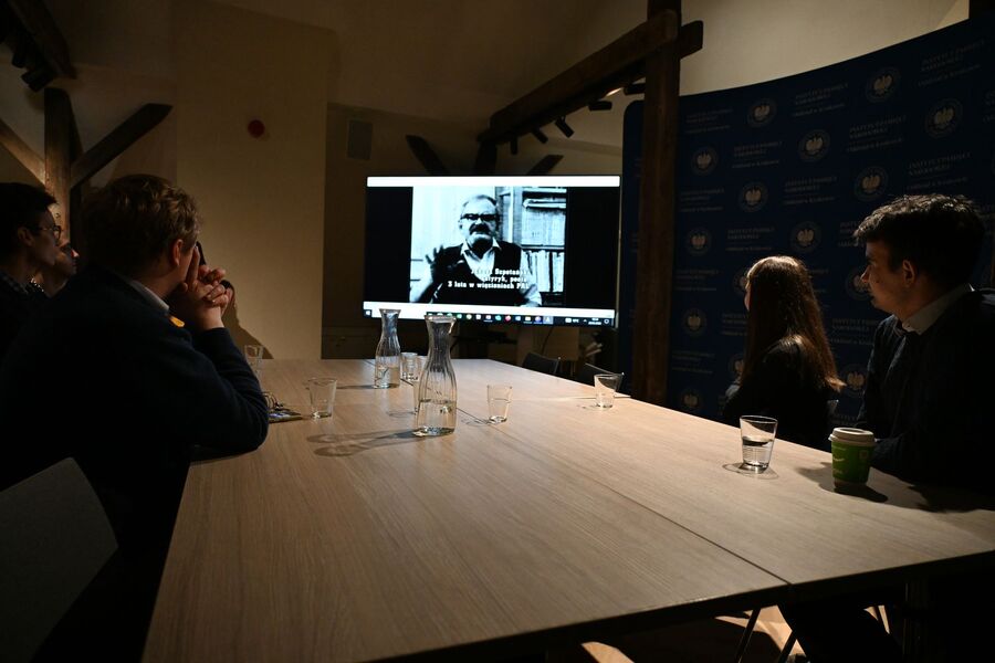 Ostatnie z cyklu seminariów dla studentów historii. Fot. Janusz Ślęzak (IPN)