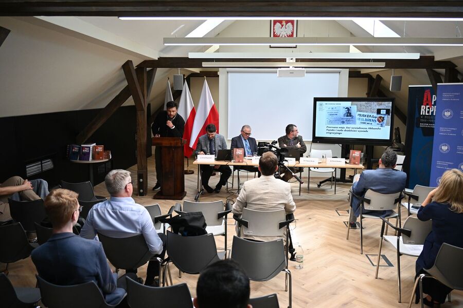 Konferencja naukowa „Polowanie na szpiegów...”. Fot. Janusz Ślęzak (IPN)