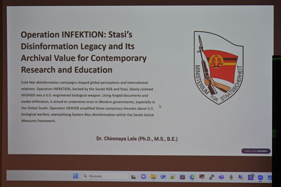 Konferencja naukowa „Polowanie na szpiegów...”. Fot. Janusz Ślęzak (IPN)