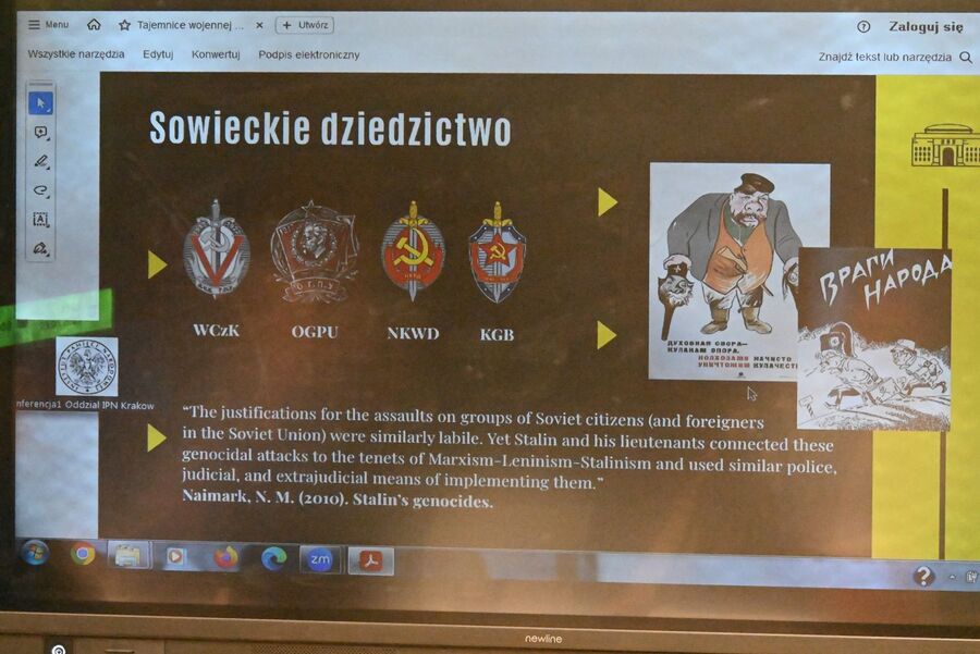 Konferencja naukowa „Polowanie na szpiegów...”. Fot. Janusz Ślęzak (IPN)