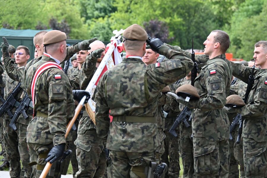Święto 11 Małopolskiej Brygady Obrony Terytorialnej. Fot. Janusz Ślęzak (IPN)