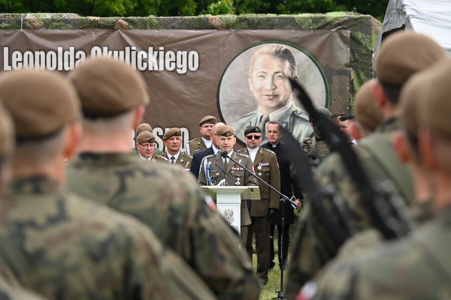 Święto 11 Małopolskiej Brygady Obrony Terytorialnej. Fot. Janusz Ślęzak (IPN)