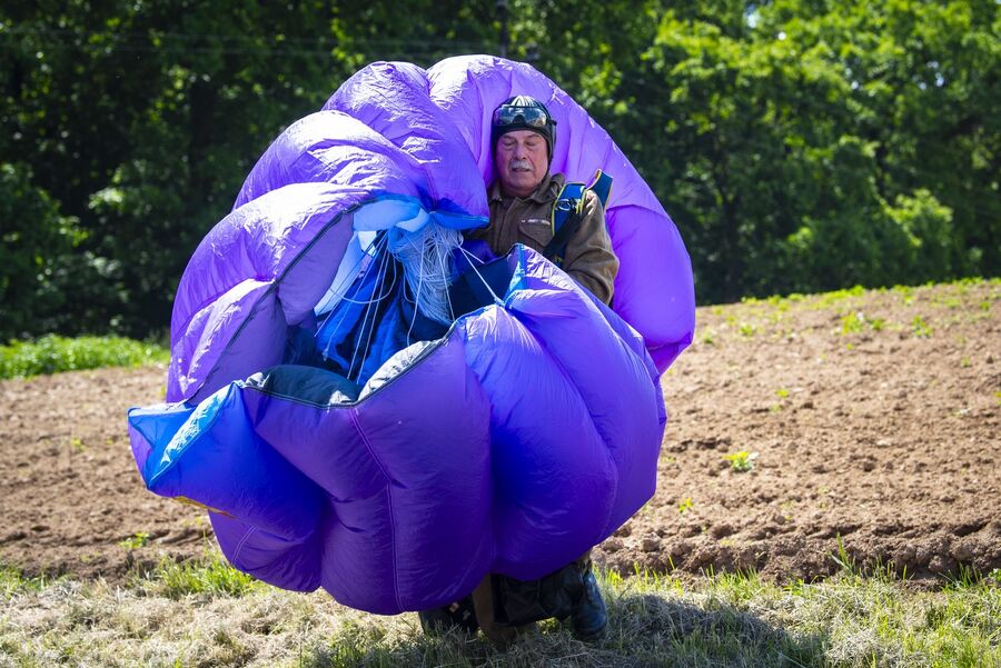 Wierzbno. Uroczystość poświęcona gen. Okulickiemu i cichociemnym. Fot. Agnieszka Masłowska (IPN)