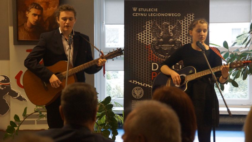 „Dla Ciebie, Polsko. W stulecie czynu legionowego”. Wystawa w IV LO w Olkuszu