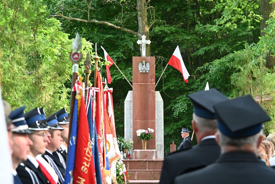82. rocznica niemieckiej pacyfikacji Nasiechowic. Fot. Janusz Ślęzak (IPN)