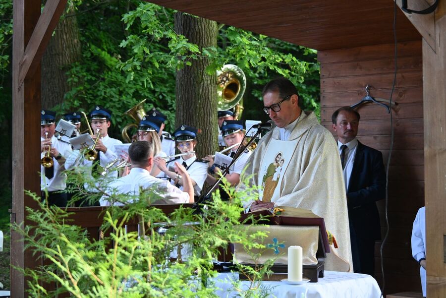 82. rocznica niemieckiej pacyfikacji Nasiechowic. Fot. Janusz Ślęzak (IPN)