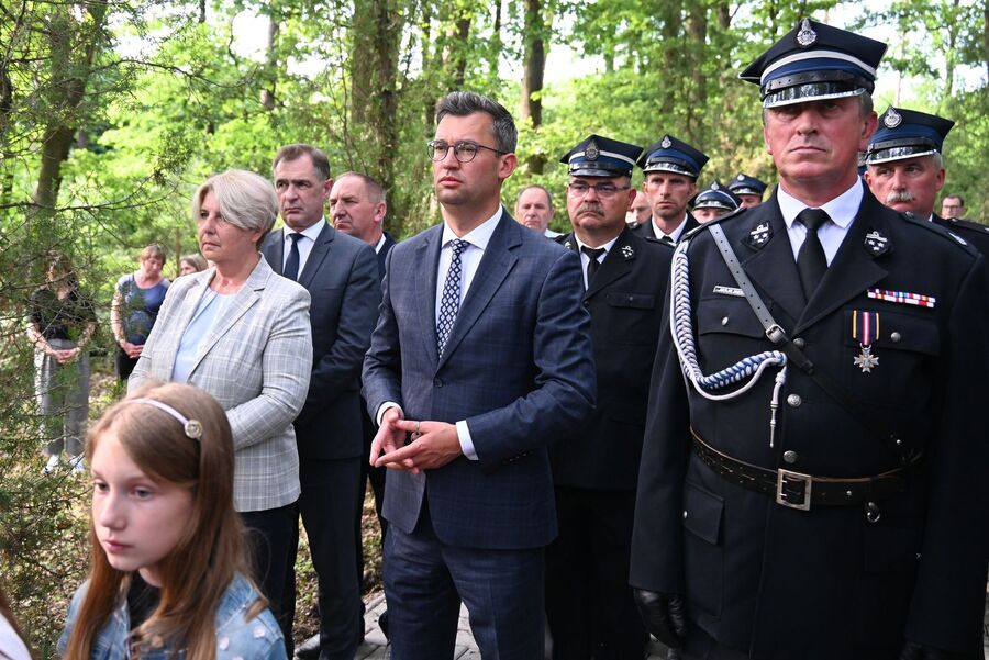 82. rocznica niemieckiej pacyfikacji Nasiechowic. Fot. Janusz Ślęzak (IPN)