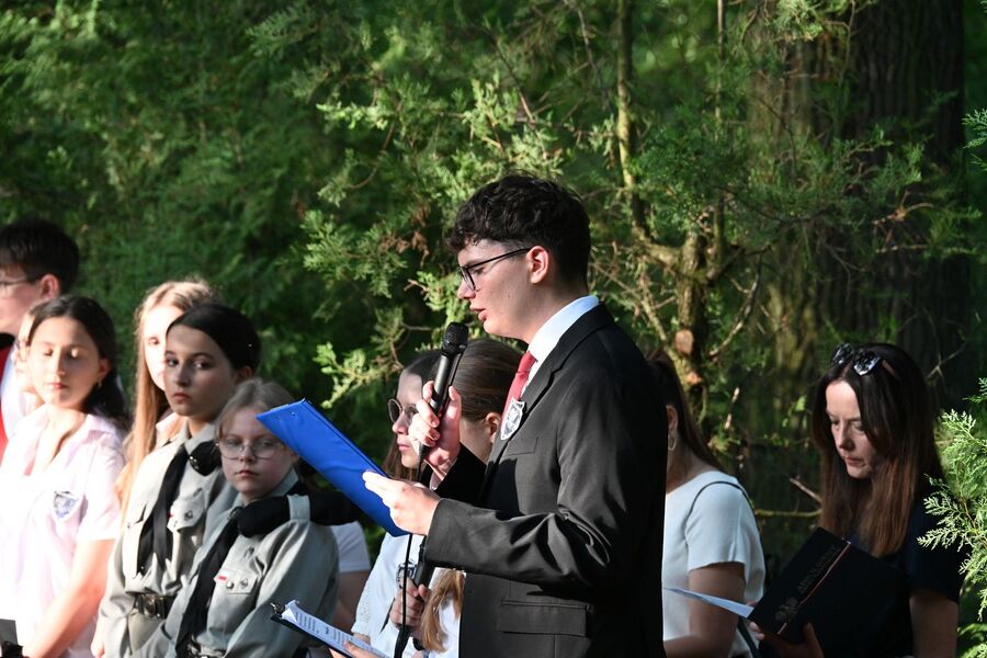 82. rocznica niemieckiej pacyfikacji Nasiechowic. Fot. Janusz Ślęzak (IPN)