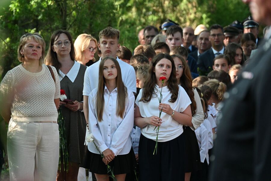 82. rocznica niemieckiej pacyfikacji Nasiechowic. Fot. Janusz Ślęzak (IPN)