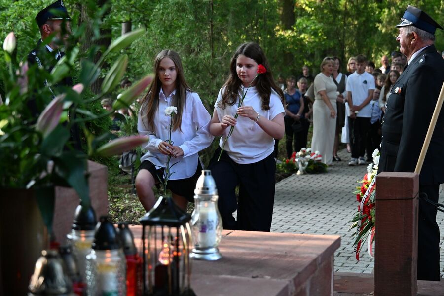 82. rocznica niemieckiej pacyfikacji Nasiechowic. Fot. Janusz Ślęzak (IPN)