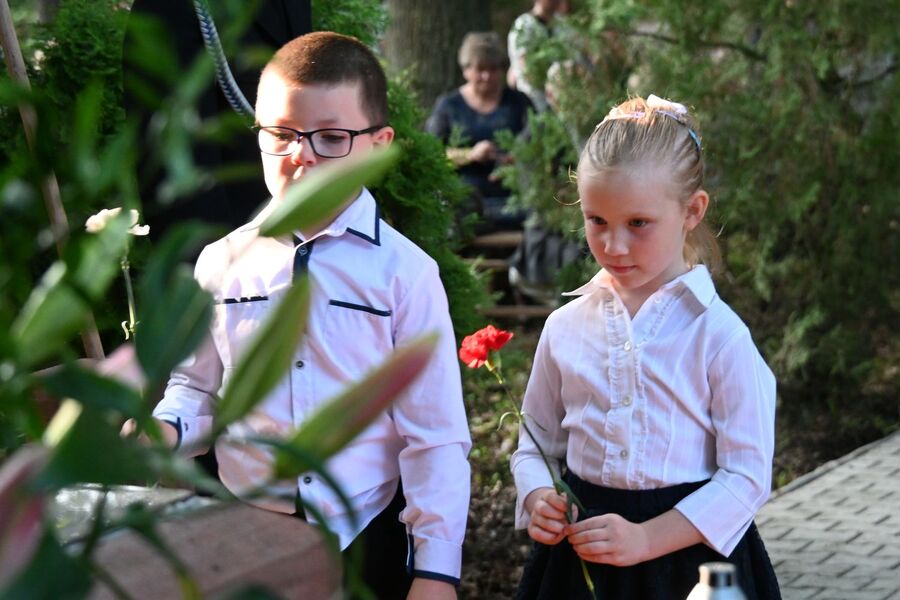82. rocznica niemieckiej pacyfikacji Nasiechowic. Fot. Janusz Ślęzak (IPN)