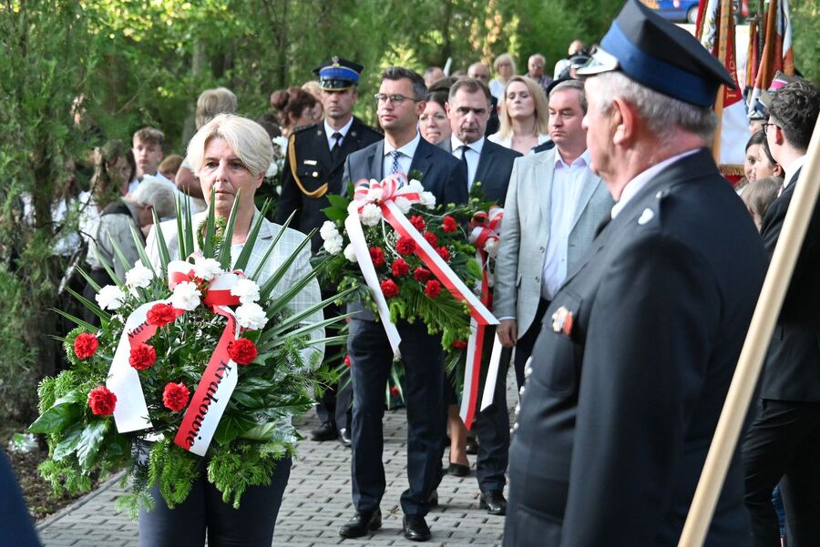 82. rocznica niemieckiej pacyfikacji Nasiechowic. Fot. Janusz Ślęzak (IPN)