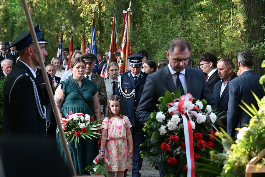82. rocznica niemieckiej pacyfikacji Nasiechowic. Fot. Janusz Ślęzak (IPN)