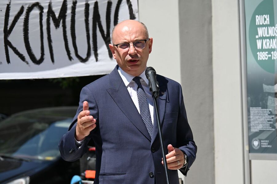 Otwarcie wystawy o Ruchu WiP w Krakowie. Fot. Janusz Ślęzak (IPN)