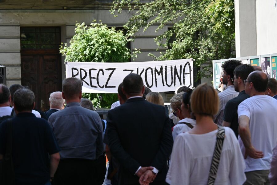 Otwarcie wystawy o Ruchu WiP w Krakowie. Fot. Janusz Ślęzak (IPN)