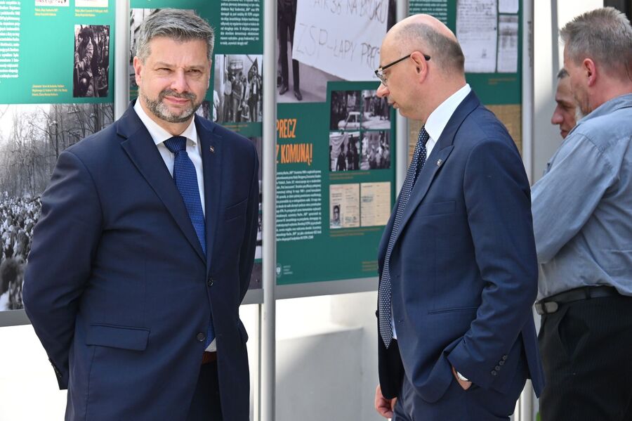 Otwarcie wystawy o Ruchu WiP w Krakowie. Fot. Janusz Ślęzak (IPN)