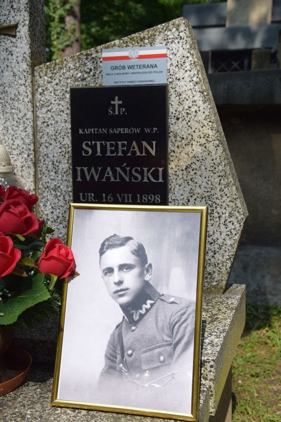 W Krakowie oznaczyliśmy grób powstańca śląskiego Stefana Iwańskiego. Fot. IPN