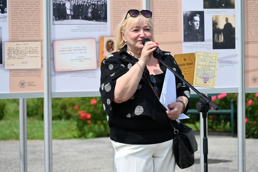 Otwarcie wystawy poświęconej Stanisławowi Mierzwie. Fot. Żaneta Wierzgacz (IPN)