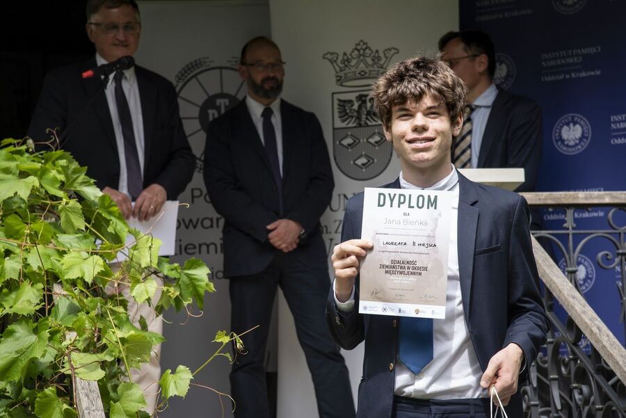 Finał konkursu ziemiańskiego 2024/2025. Fot. Agnieszka Masłowska (IPN)