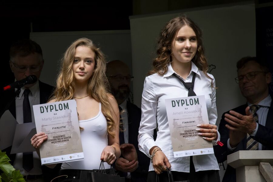 Finał konkursu ziemiańskiego 2024/2025. Fot. Agnieszka Masłowska (IPN)