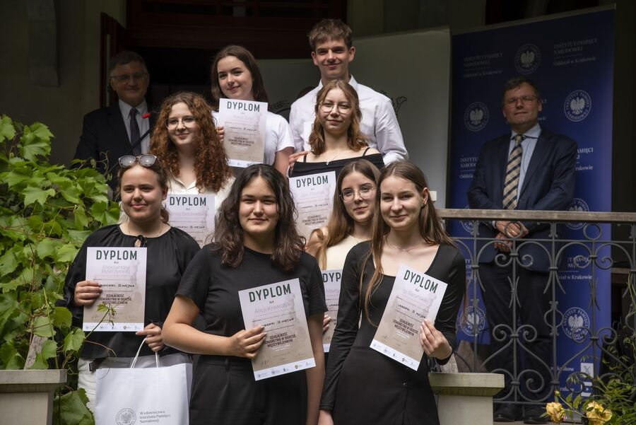 Finał konkursu ziemiańskiego 2024/2025. Fot. Agnieszka Masłowska (IPN)