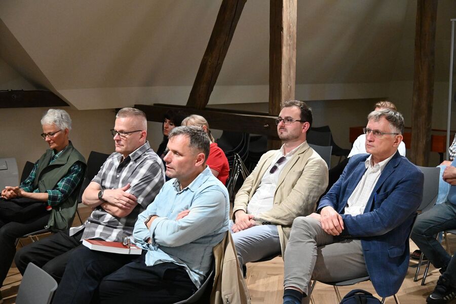 Spotkanie Krakowskiej Loży Historii Współczesnej. Fot. Kamil Szkaradek (IPN)