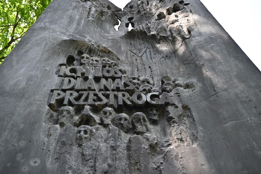 Uroczystość na cmentarzu Rakowickim. Fot. Żaneta Wierzgacz (IPN)