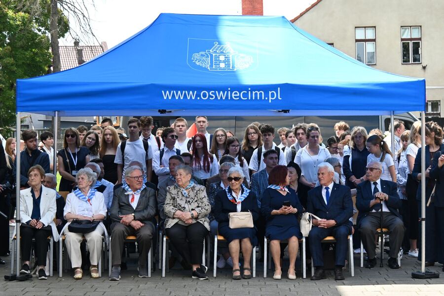 Uroczystość w Oświęcimiu. Fot. Janusz Ślęzak (IPN)