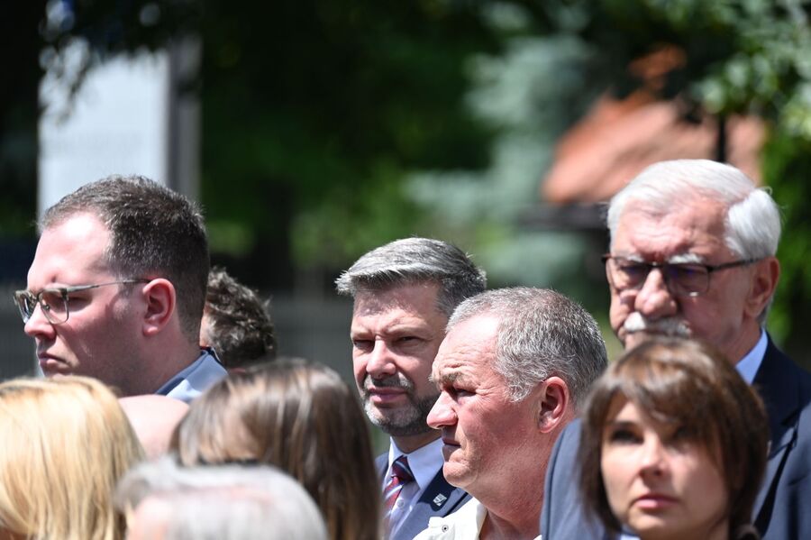 Uroczystość w Oświęcimiu. Fot. Janusz Ślęzak (IPN)