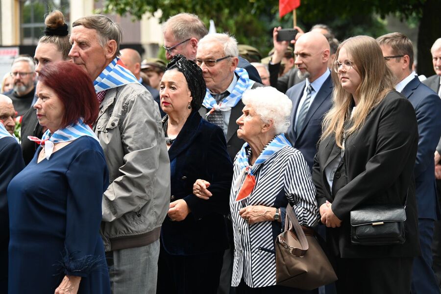 Uroczystość w Oświęcimiu. Fot. Janusz Ślęzak (IPN)