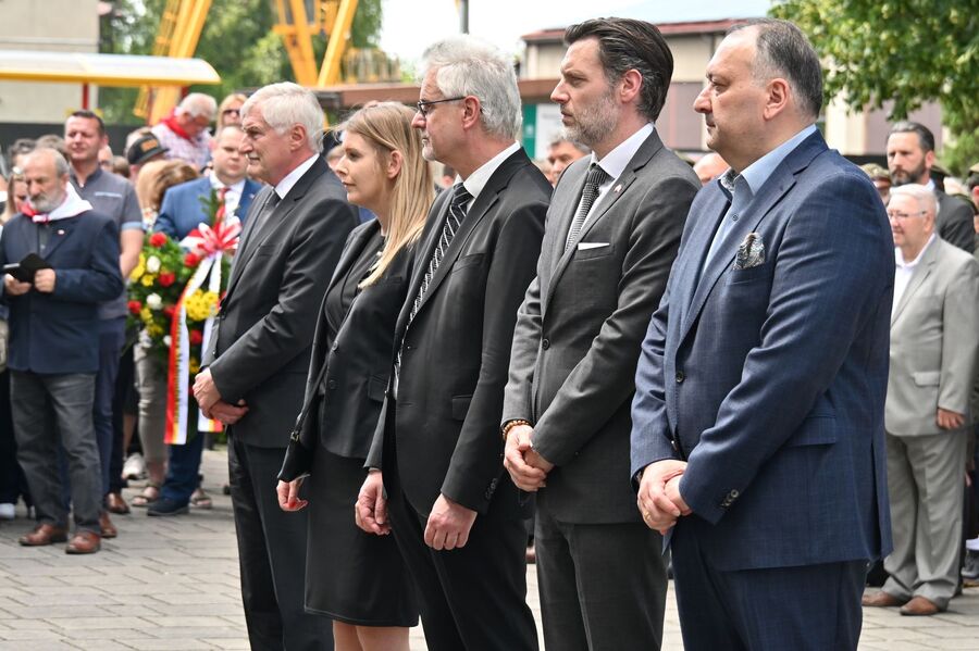 Uroczystość w Oświęcimiu. Fot. Janusz Ślęzak (IPN)