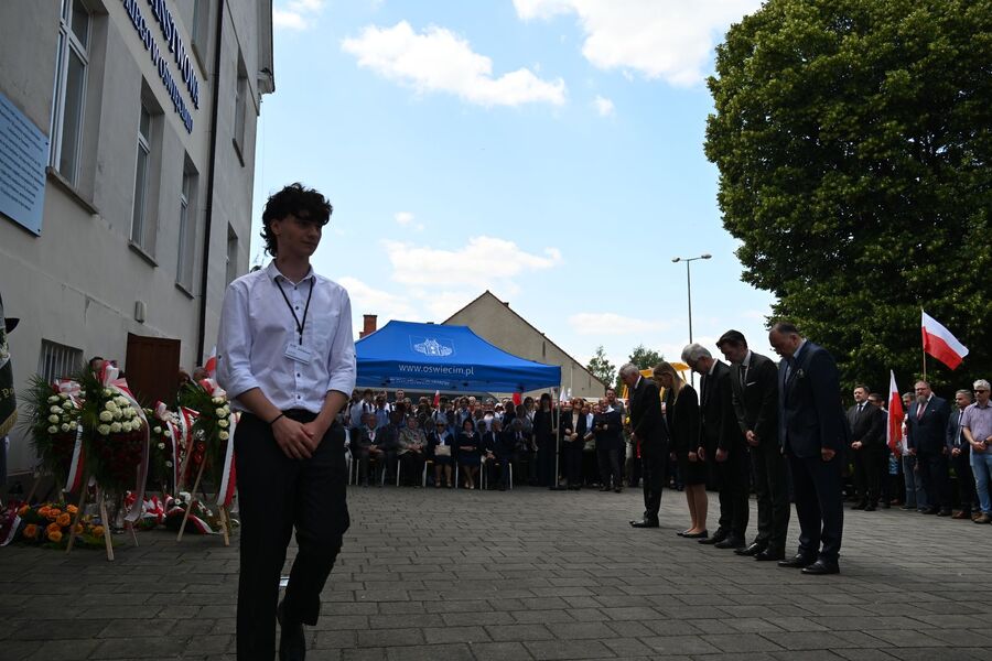 Uroczystość w Oświęcimiu. Fot. Janusz Ślęzak (IPN)