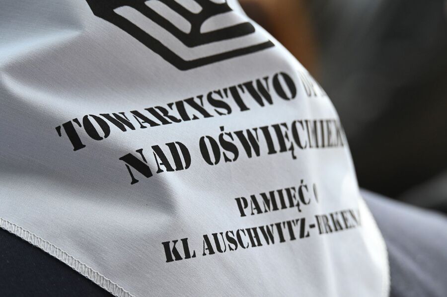 Uroczystość w dawnym KL Auschwitz. Fot. Janusz Ślęzak (IPN)