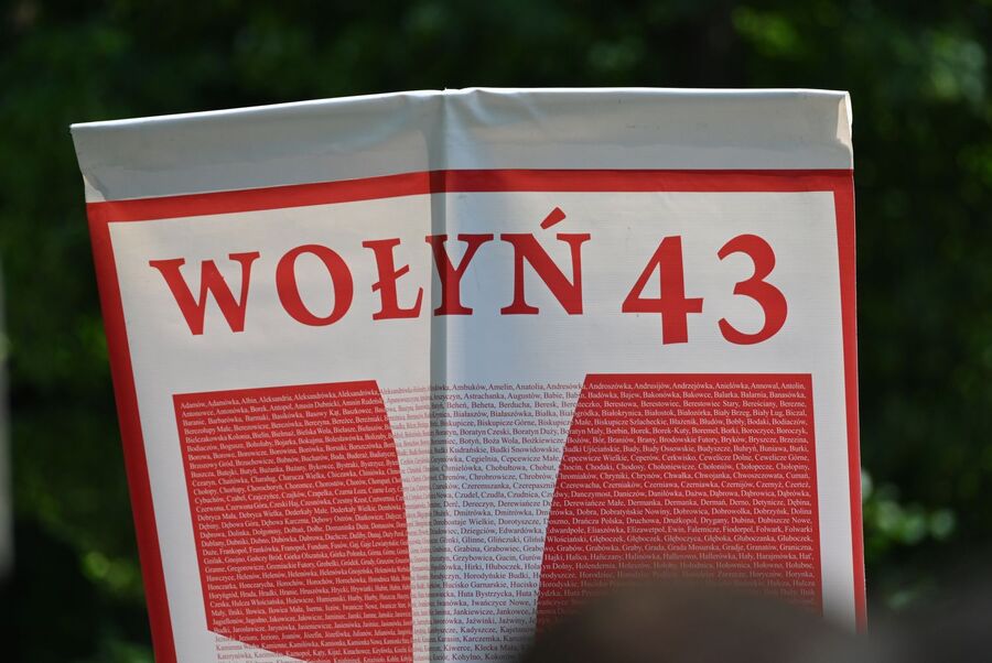 Krakowskie uroczystości w 82. rocznicę krwawej niedzieli na Wołyniu. Fot. Janusz Ślęzak (IPN)