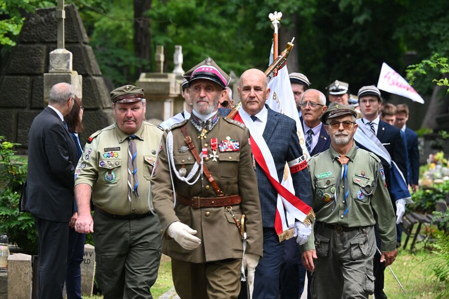 Krakowskie uroczystości w 82. rocznicę krwawej niedzieli na Wołyniu. Fot. Janusz Ślęzak (IPN)