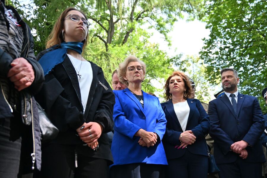 Krakowskie uroczystości w 82. rocznicę krwawej niedzieli na Wołyniu. Fot. Janusz Ślęzak (IPN)