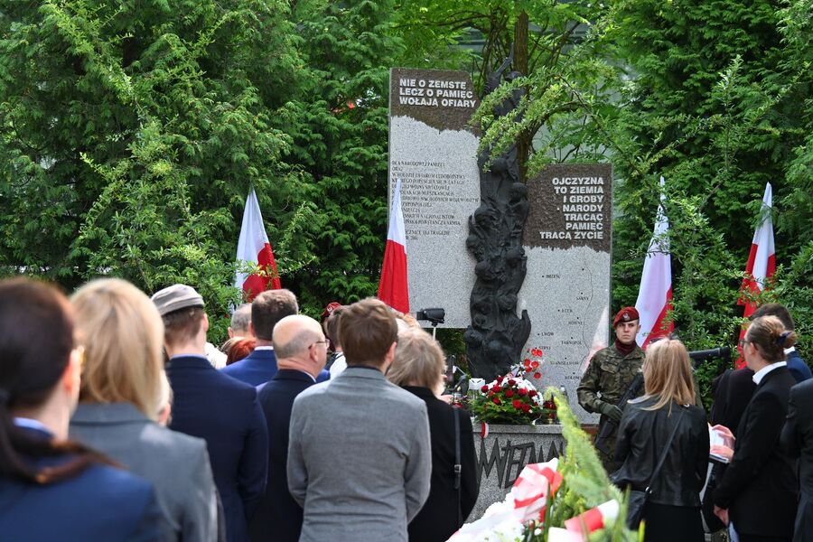 Krakowskie uroczystości w 82. rocznicę krwawej niedzieli na Wołyniu. Fot. Janusz Ślęzak (IPN)
