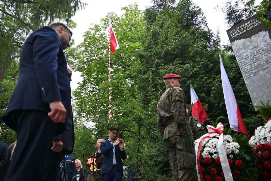 Krakowskie uroczystości w 82. rocznicę krwawej niedzieli na Wołyniu. Fot. Janusz Ślęzak (IPN)