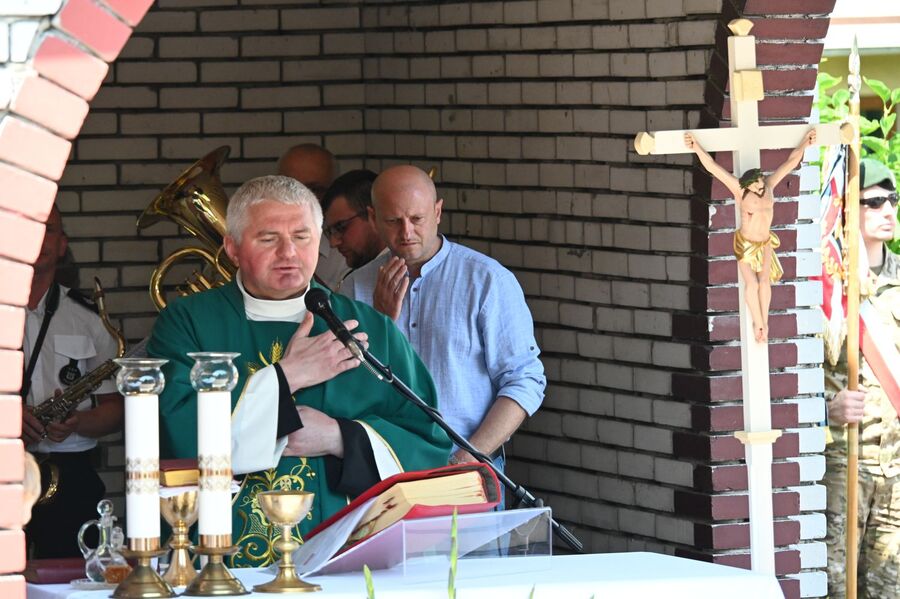 81. rocznica akcji specjalnej „Koppe”. Uroczystości w Udorzu. Fot. Janusz Ślęzak (IPN)