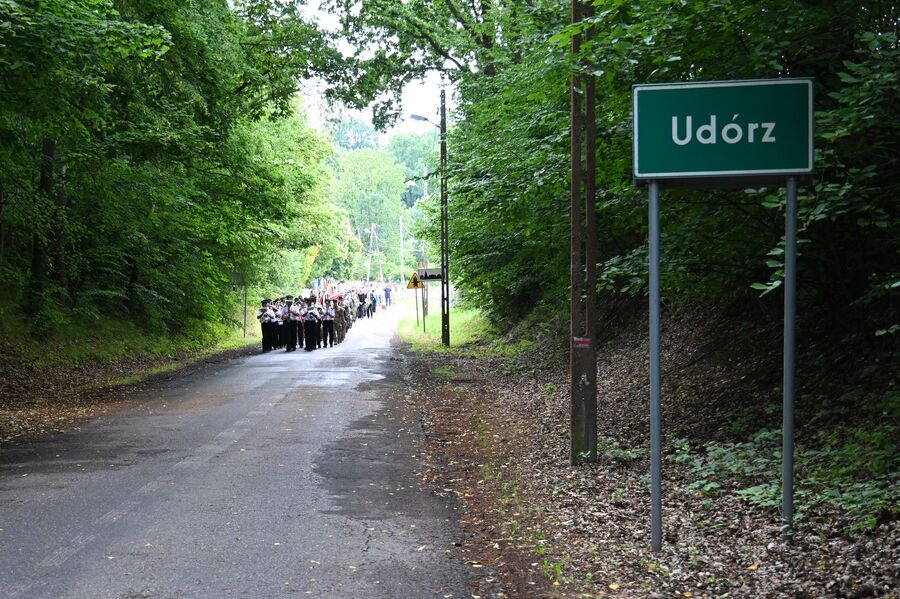 81. rocznica akcji specjalnej „Koppe”. Uroczystości w Udorzu. Fot. Janusz Ślęzak (IPN)