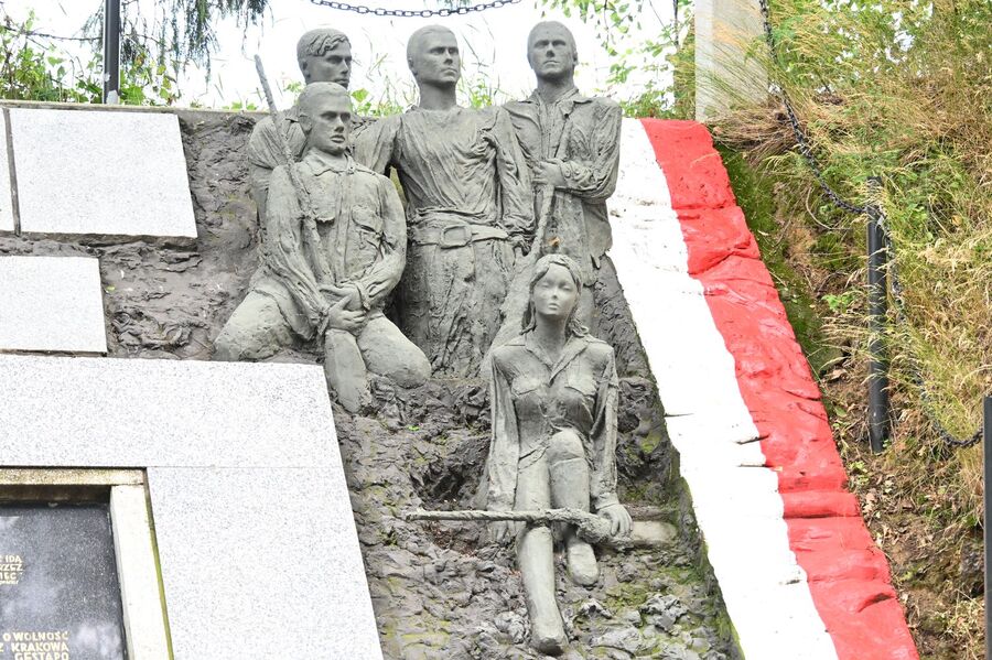 81. rocznica akcji specjalnej „Koppe”. Uroczystości w Udorzu. Fot. Janusz Ślęzak (IPN)