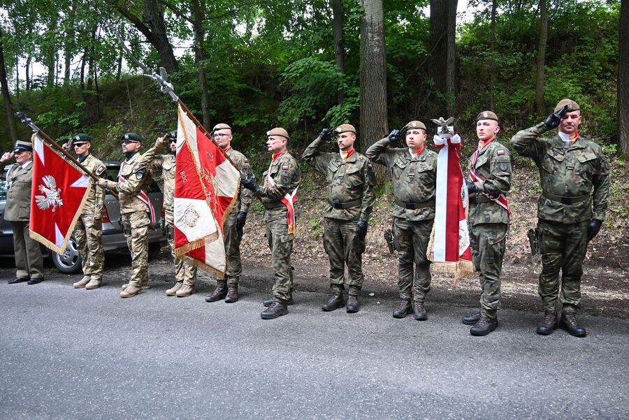 81. rocznica akcji specjalnej „Koppe”. Uroczystości w Udorzu. Fot. Janusz Ślęzak (IPN)