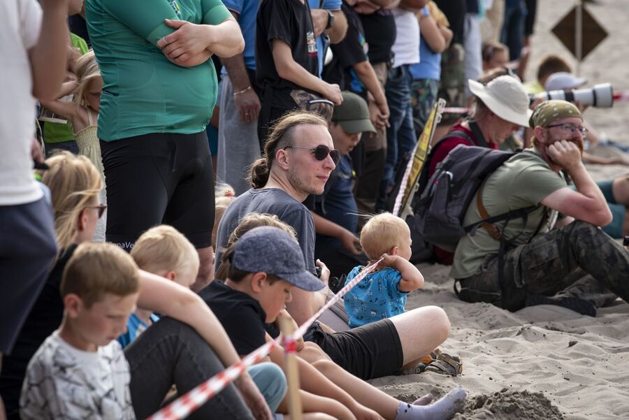 Tobruk 1941. Przystanek Żywej Historii na Pustyni Błędowskiej – Róża Wiatrów (Klucze). Fot. Agnieszka Masłowska (IPN)