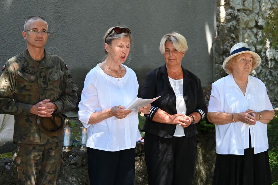 81. rocznica wymordowania robotników niemieckiego obozu pracy „Liban”. Fot. Janusz Ślęzak (IPN)