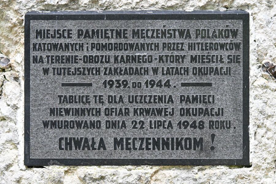 81. rocznica wymordowania robotników niemieckiego obozu pracy „Liban”. Fot. Janusz Ślęzak (IPN)