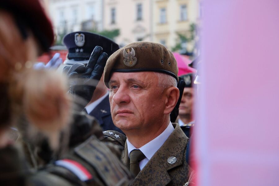 Krakowskie uroczystości w 81. rocznicę wybuchu powstania warszawskiego. Fot. Małopolski Urząd Wojewódzki