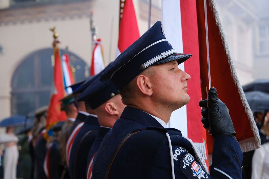Krakowskie uroczystości w 81. rocznicę wybuchu powstania warszawskiego. Fot. Małopolski Urząd Wojewódzki
