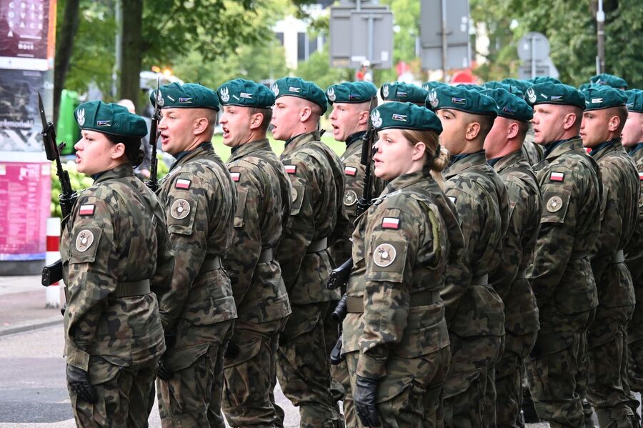 LX Marsz Szlakiem Pierwszej Kompanii Kadrowej. Fot. Janusz Ślęzak (IPN)